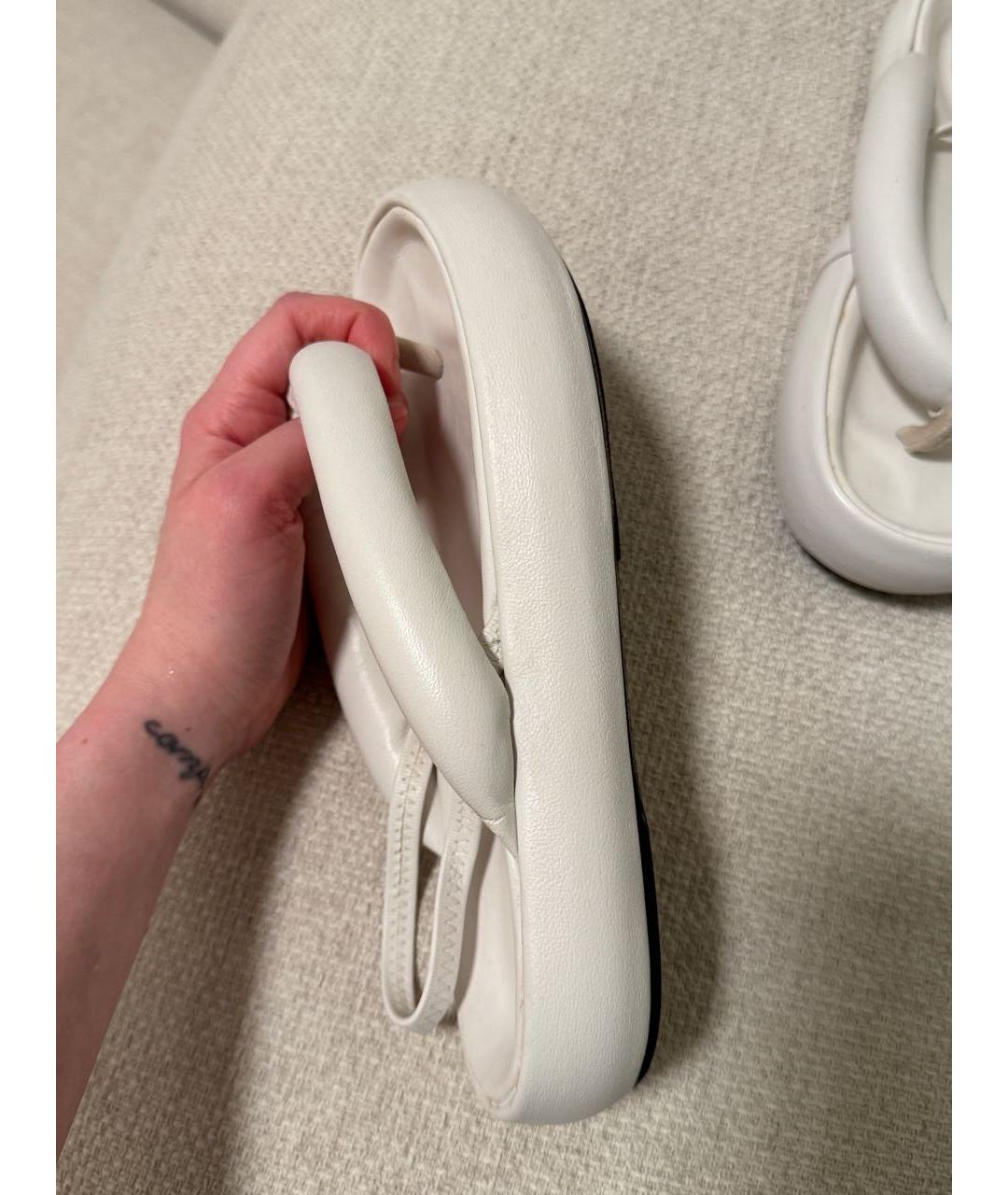 ISABEL MARANT Белые шлепанцы, фото 8