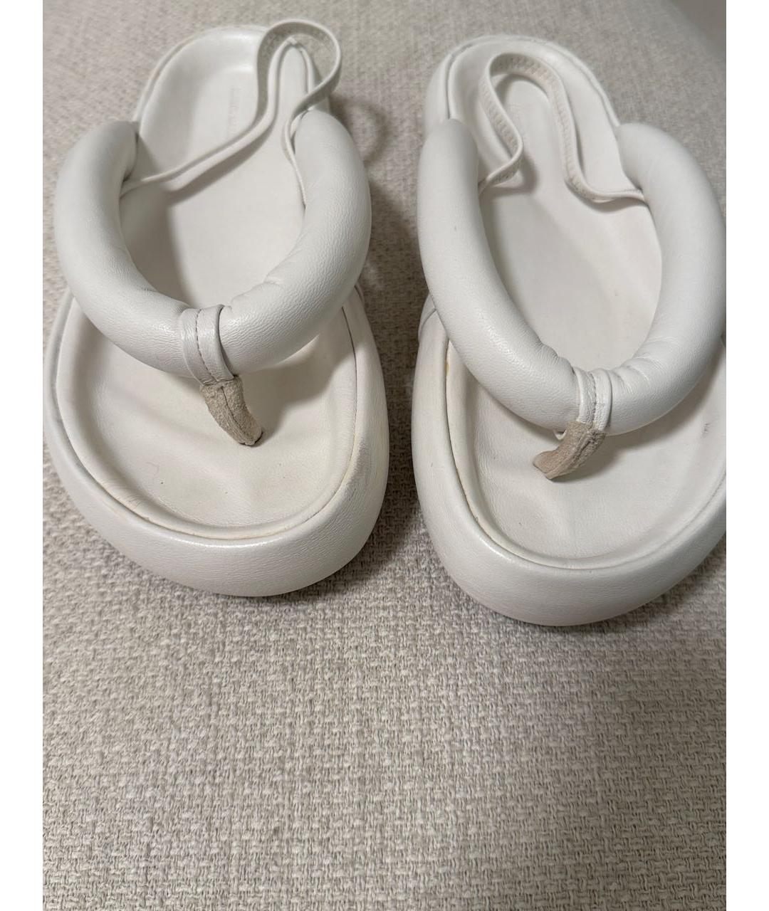 ISABEL MARANT Белые шлепанцы, фото 3