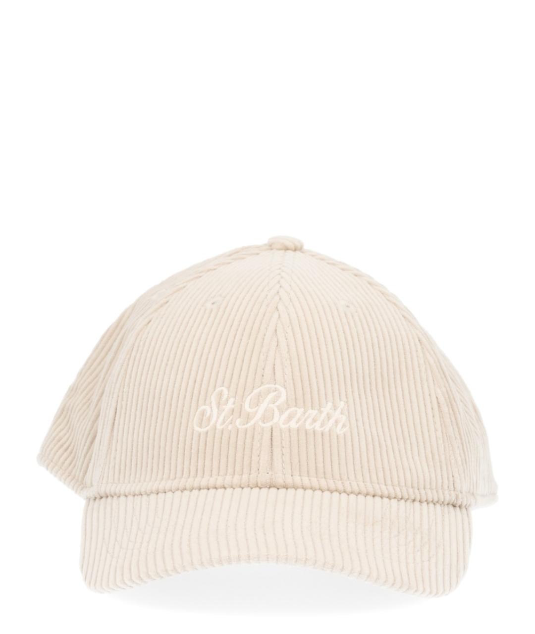 MC2 SAINT BARTH Бежевая хлопковая кепка/бейсболка, фото 1