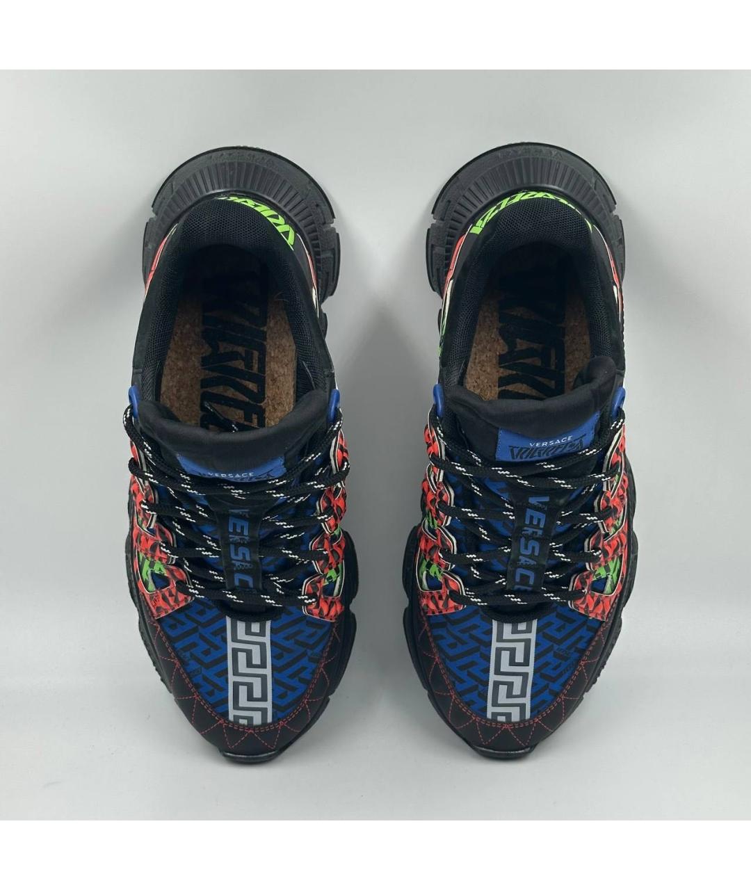 VERSACE Мульти низкие кроссовки / кеды, фото 3