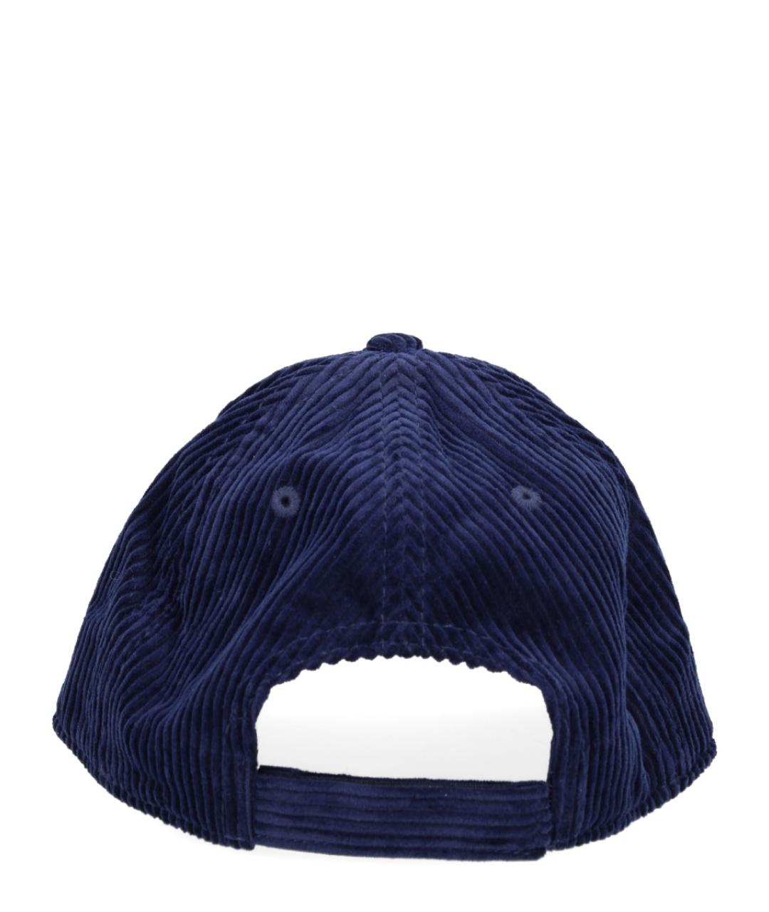 MC2 SAINT BARTH Синяя хлопковая кепка/бейсболка, фото 3