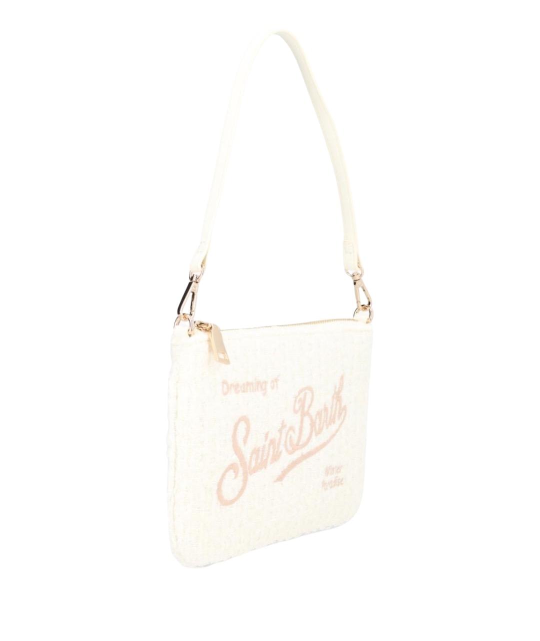 MC2 SAINT BARTH Розовая синтетическая сумка через плечо, фото 3