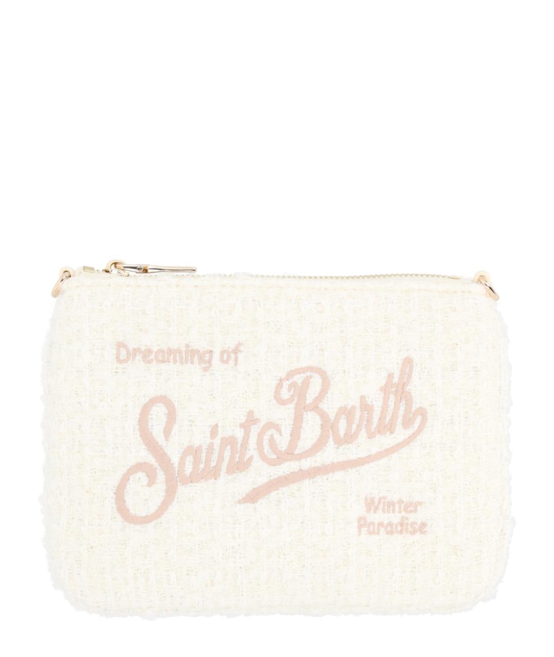 MC2 SAINT BARTH Розовая синтетическая сумка через плечо, фото 1