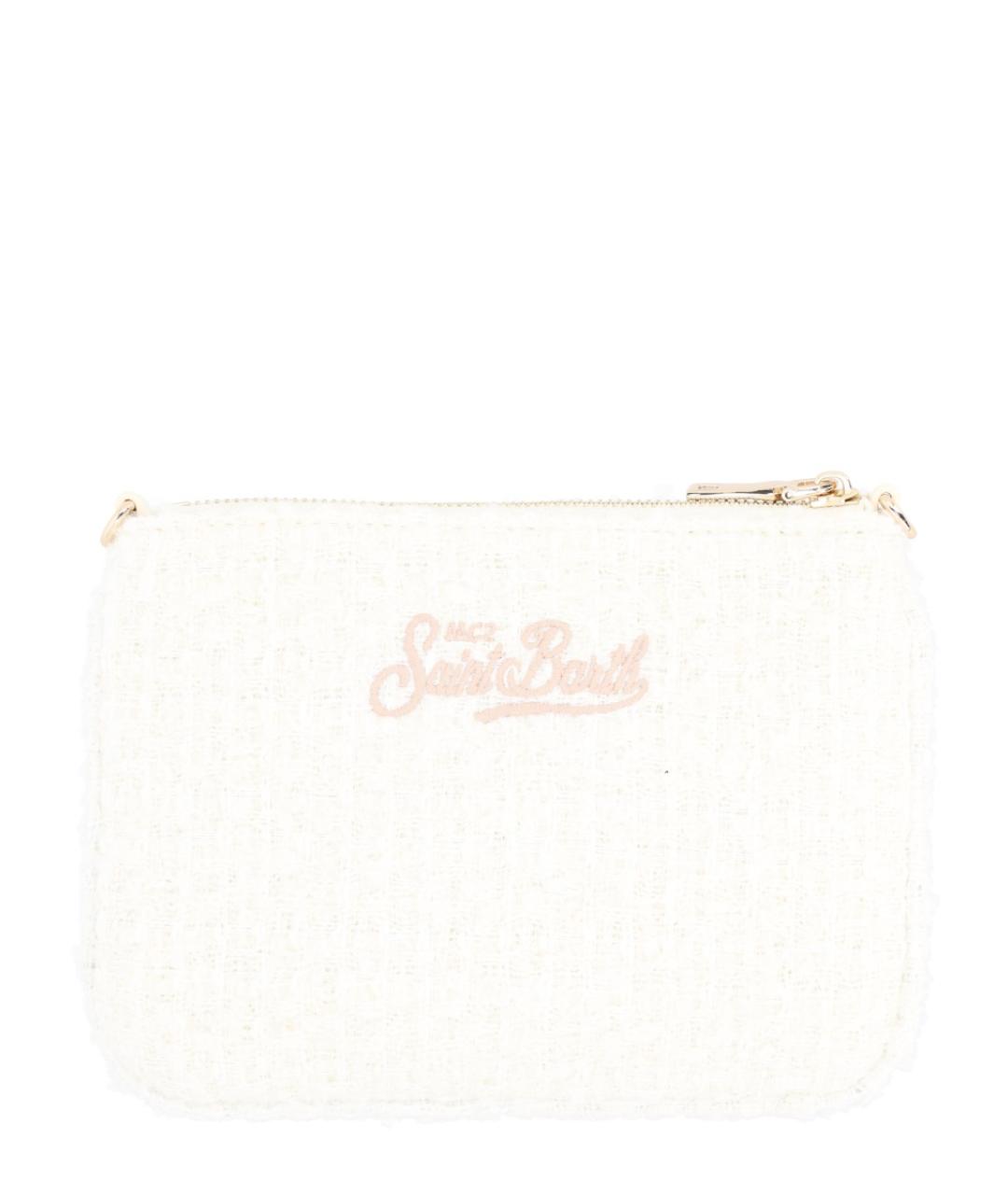 MC2 SAINT BARTH Розовая синтетическая сумка через плечо, фото 2