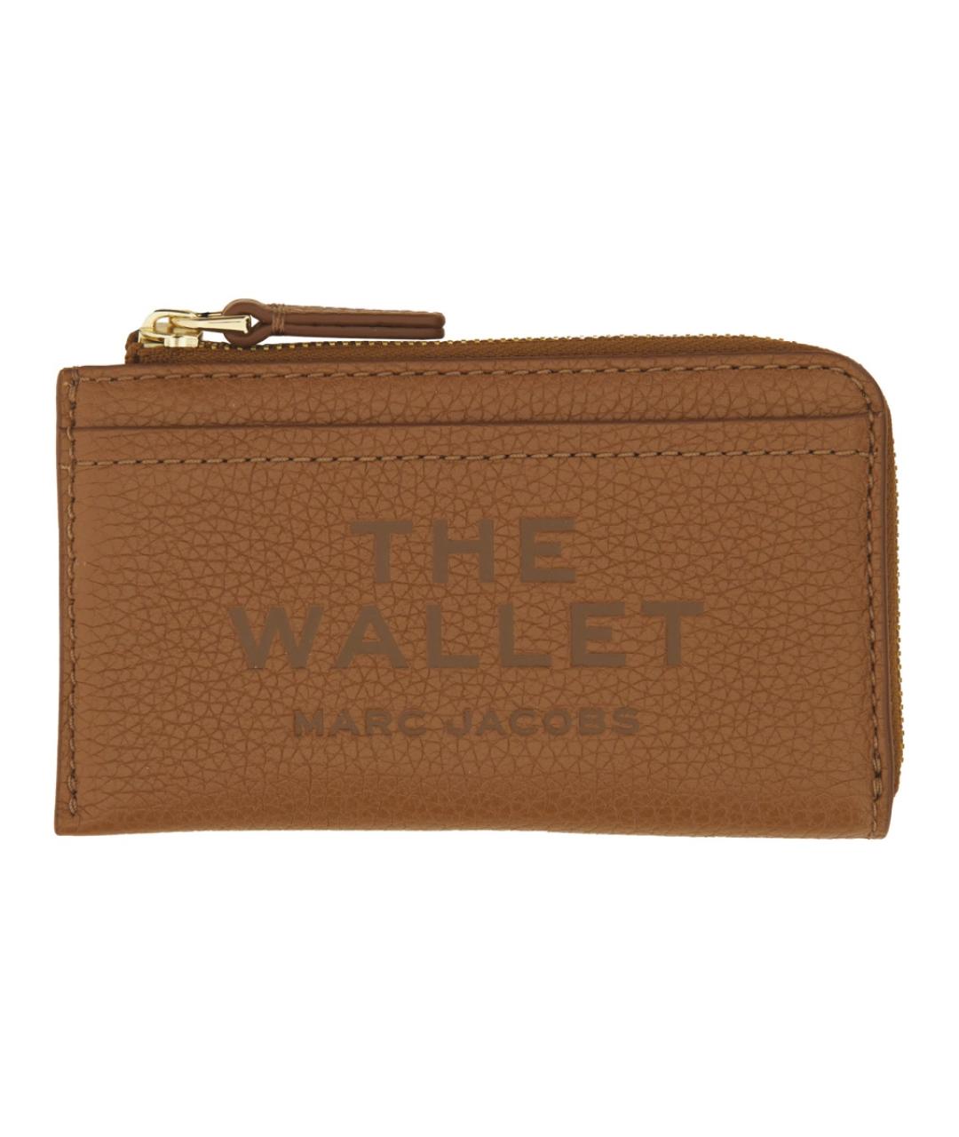 MARC JACOBS Коричневый кожаный кошелек, фото 1