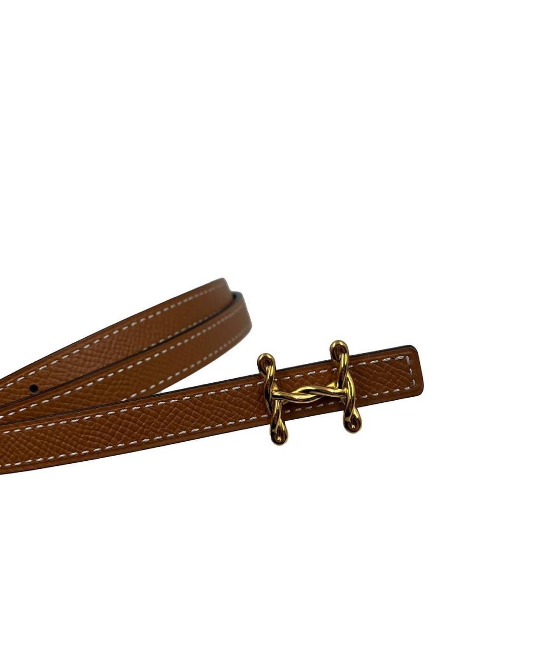 HERMES Мульти кожаный ремень, фото 4