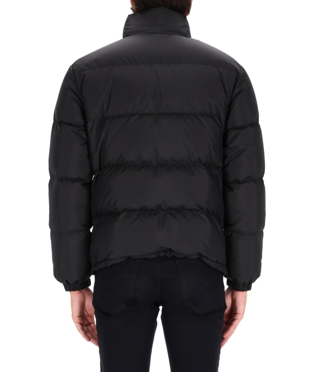 BURBERRY Черная полиэстеровая куртка, фото 3