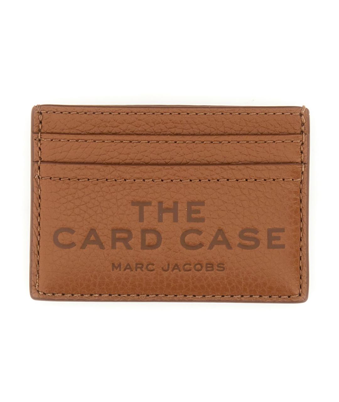 MARC JACOBS Коричневый кожаный кардхолдер, фото 1