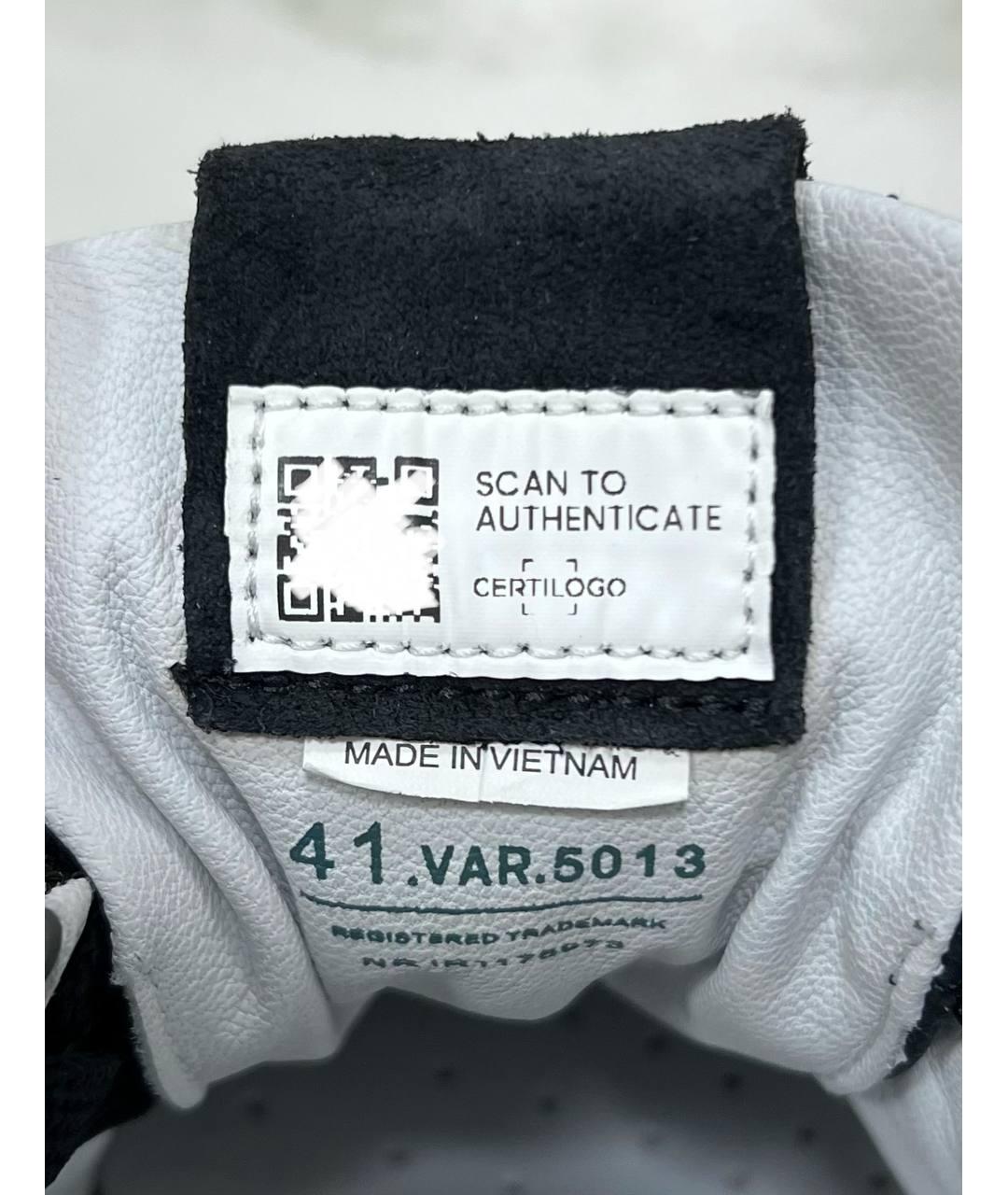 PREMIATA Черные низкие кроссовки / кеды, фото 4