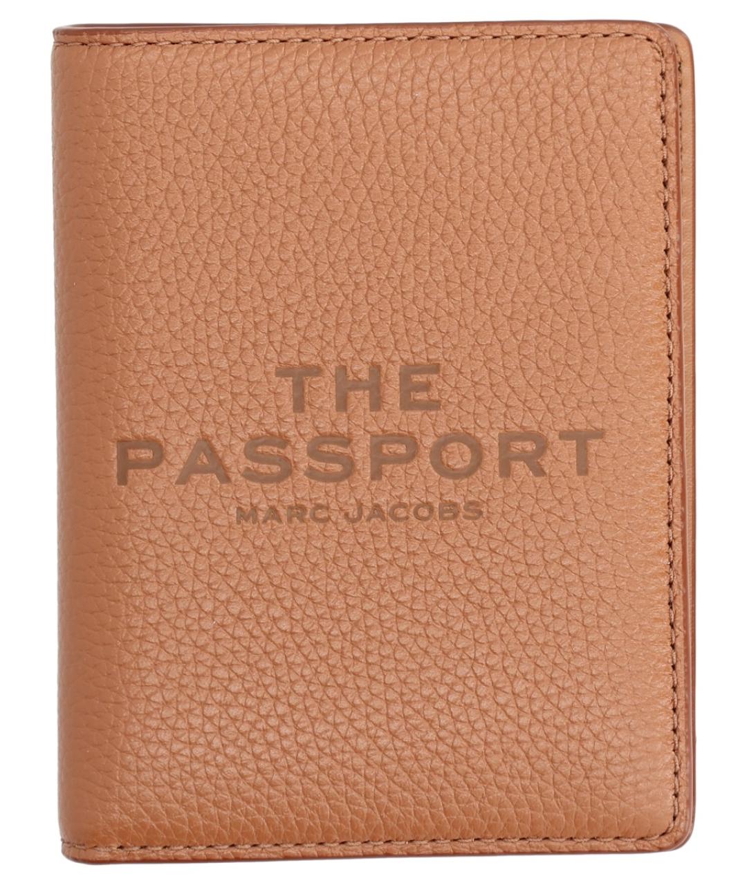 MARC JACOBS Коричневый кожаный кошелек, фото 1