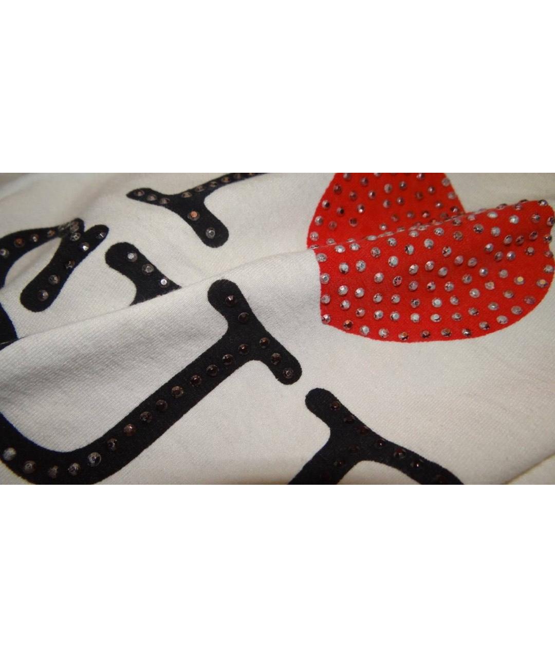 DOLCE&GABBANA Белая хлопковая майка, фото 3