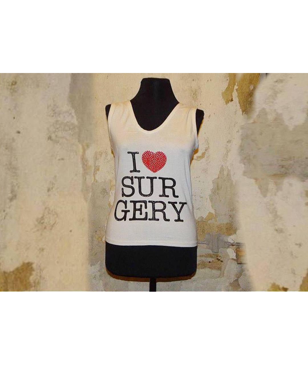 DOLCE&GABBANA Белая хлопковая майка, фото 5