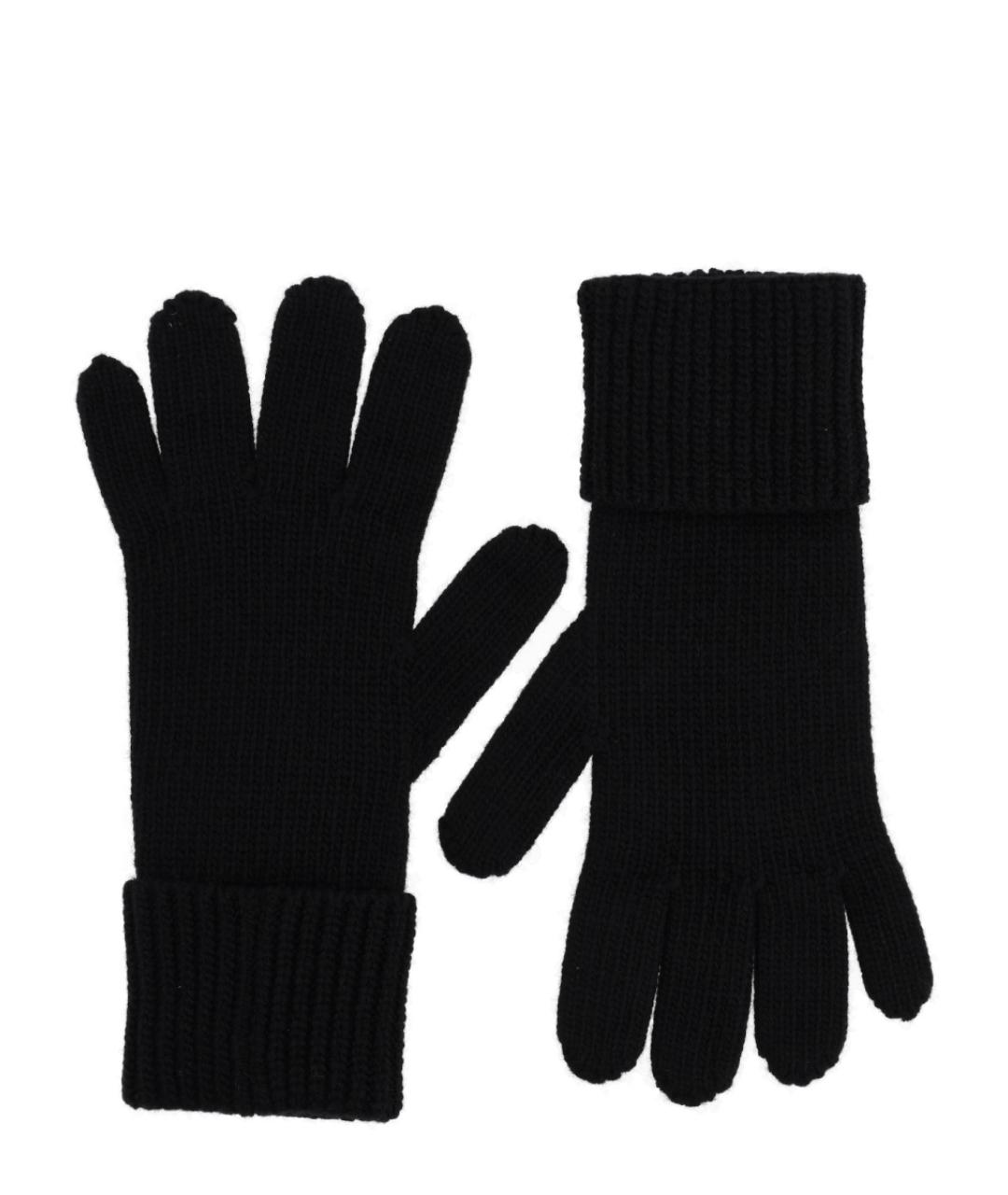 VIVIENNE WESTWOOD Черные шерстяные перчатки, фото 2