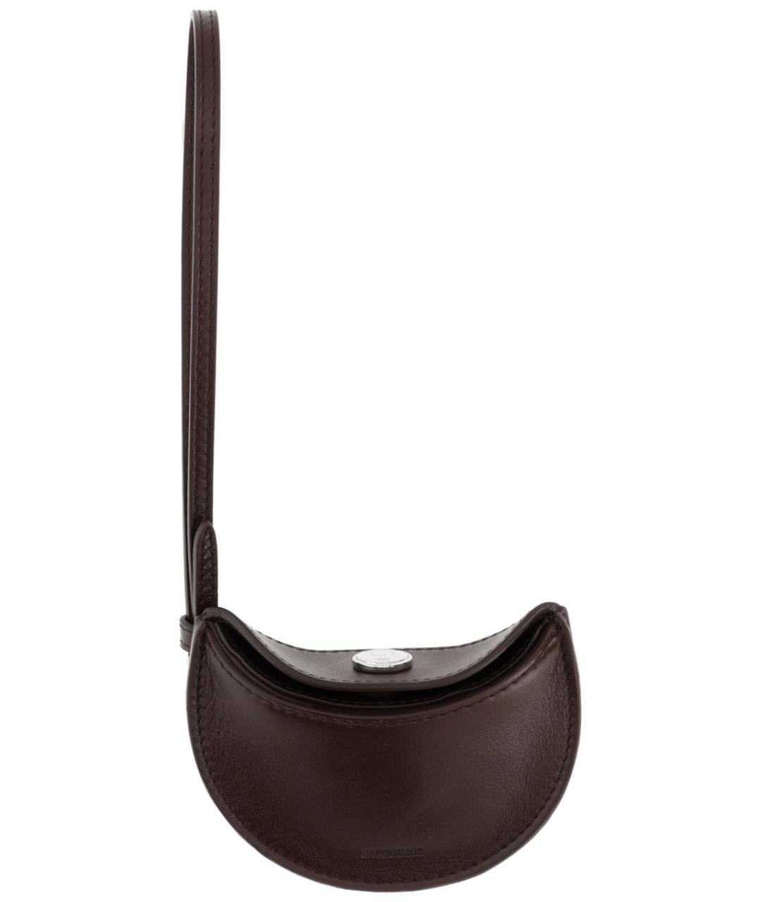 JACQUEMUS Коричневая хлопковая сумка тоут, фото 1