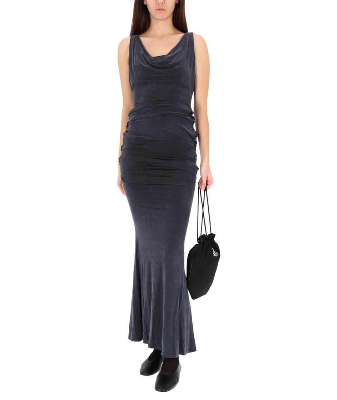 VIVIENNE WESTWOOD Черное вечернее платье, фото 3