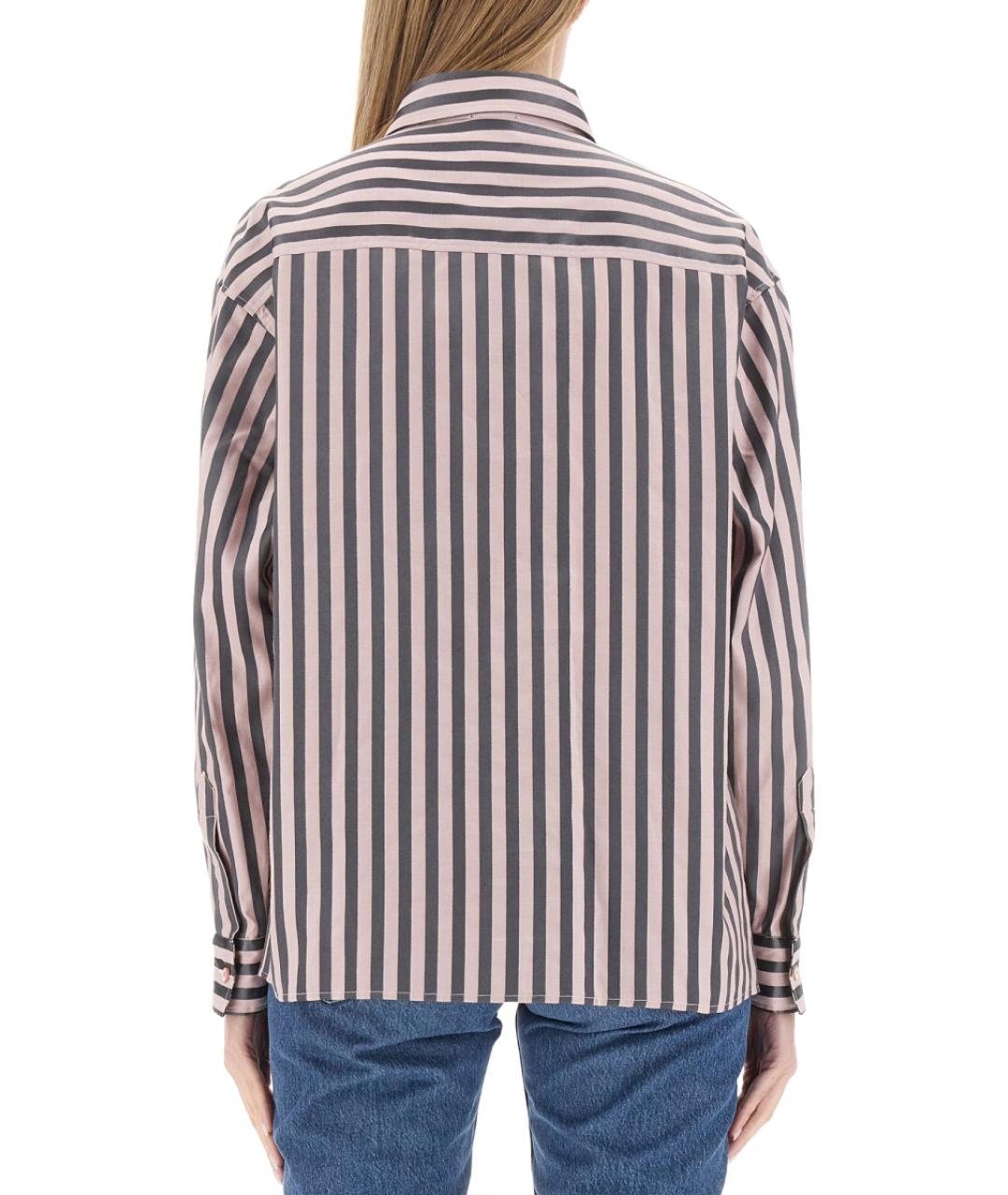 ETRO Розовая хлопковая рубашка, фото 3