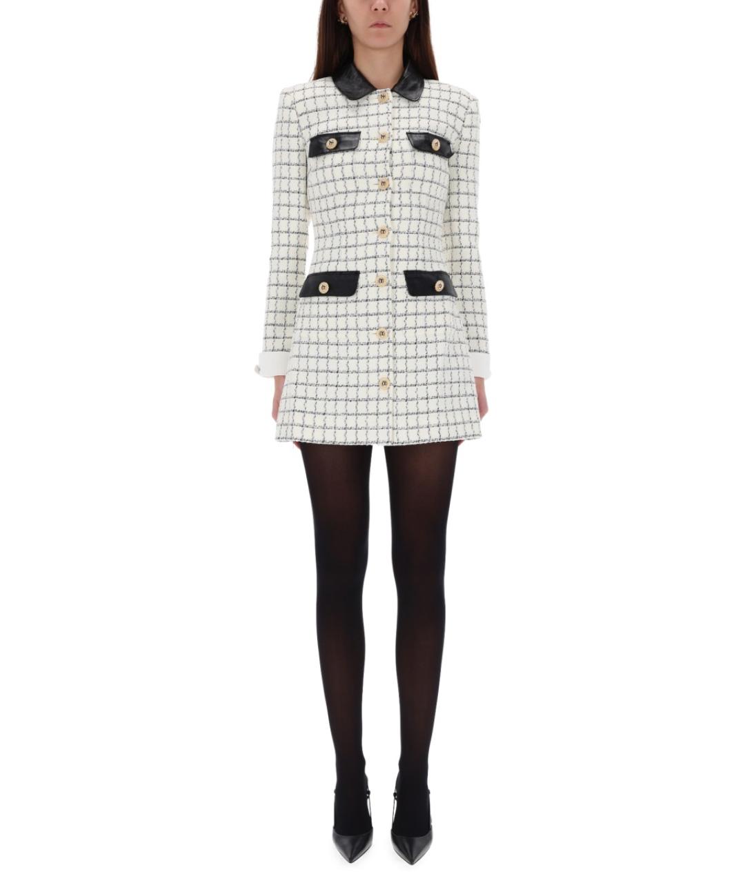 SELF-PORTRAIT Бежевое повседневное платье, фото 4