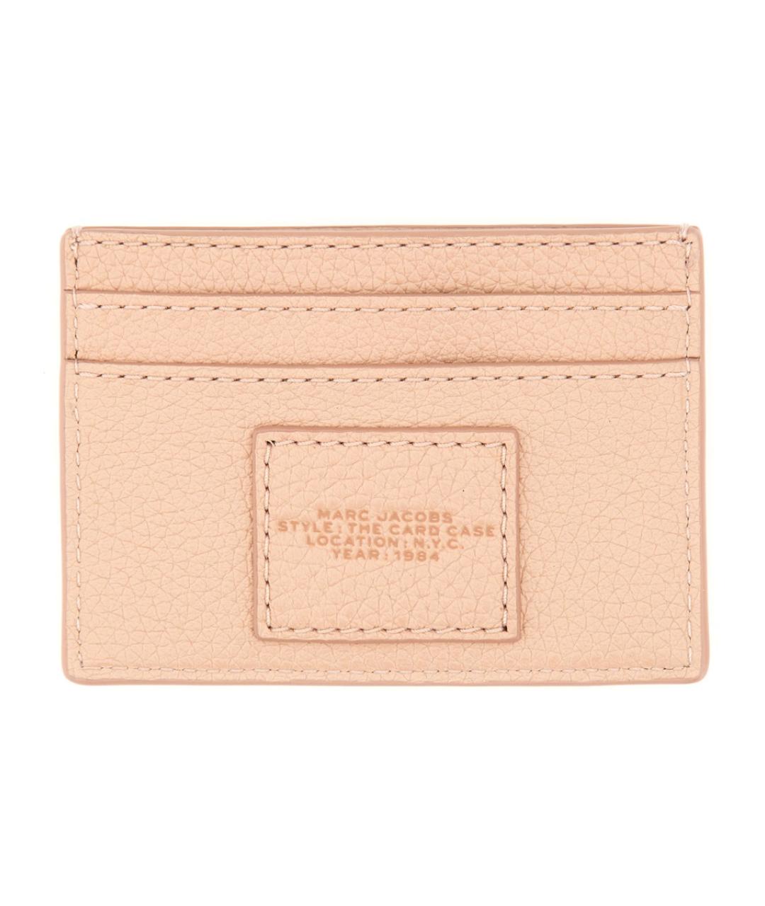 MARC JACOBS Розовый кожаный кардхолдер, фото 2