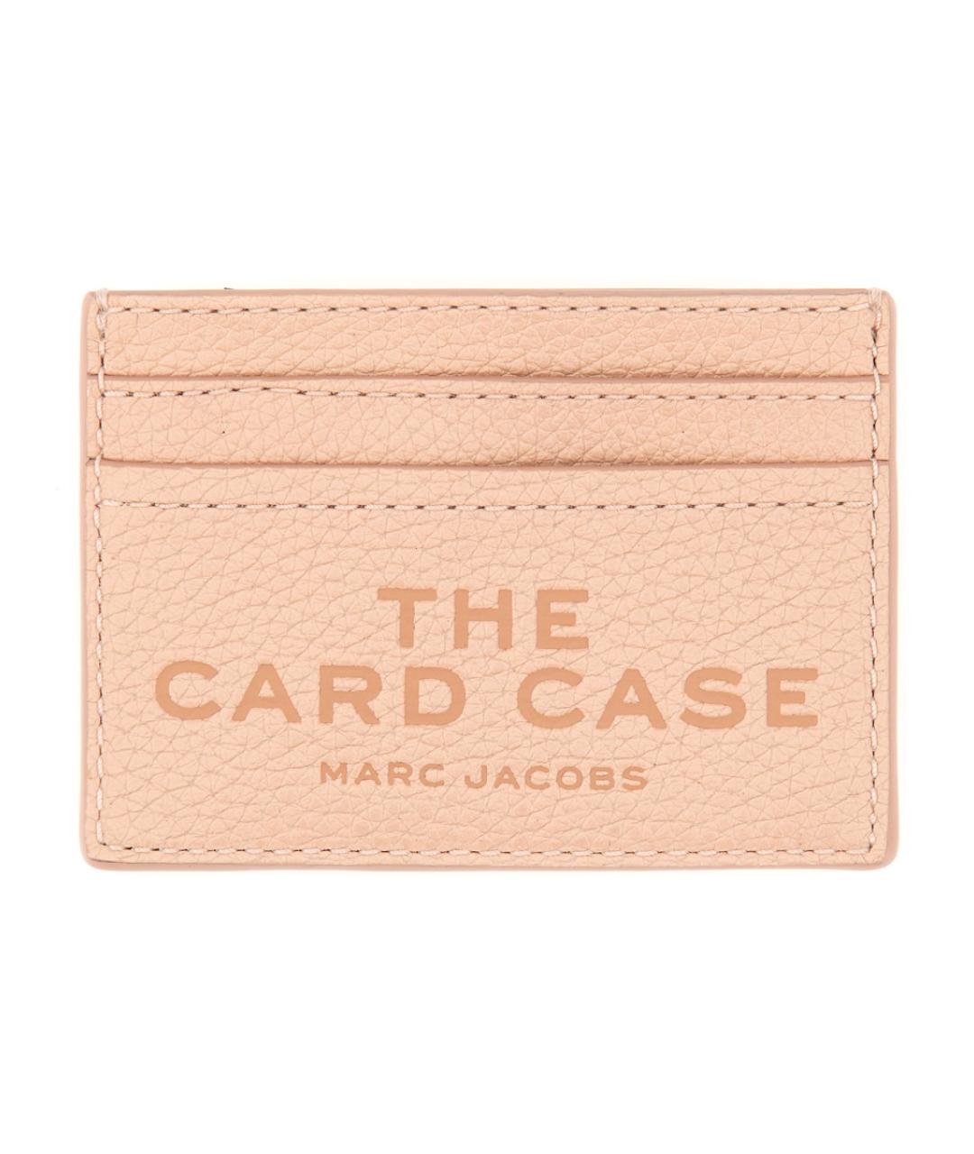 MARC JACOBS Розовый кожаный кардхолдер, фото 1