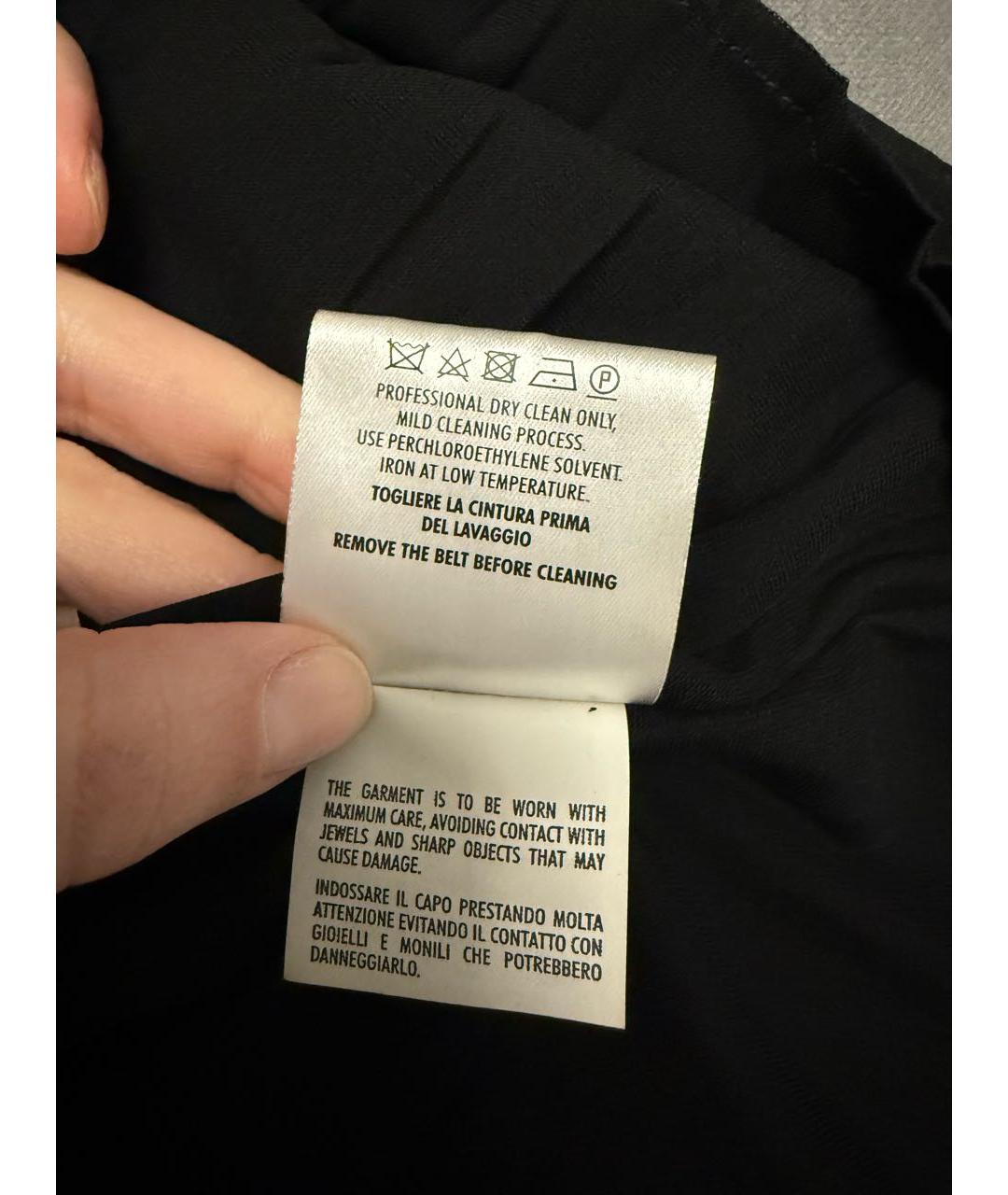 GUCCI Черное ацетатное коктейльное платье, фото 6