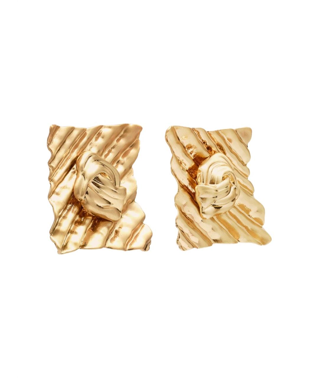 CULT GAIA Золотые латунные серьги, фото 1