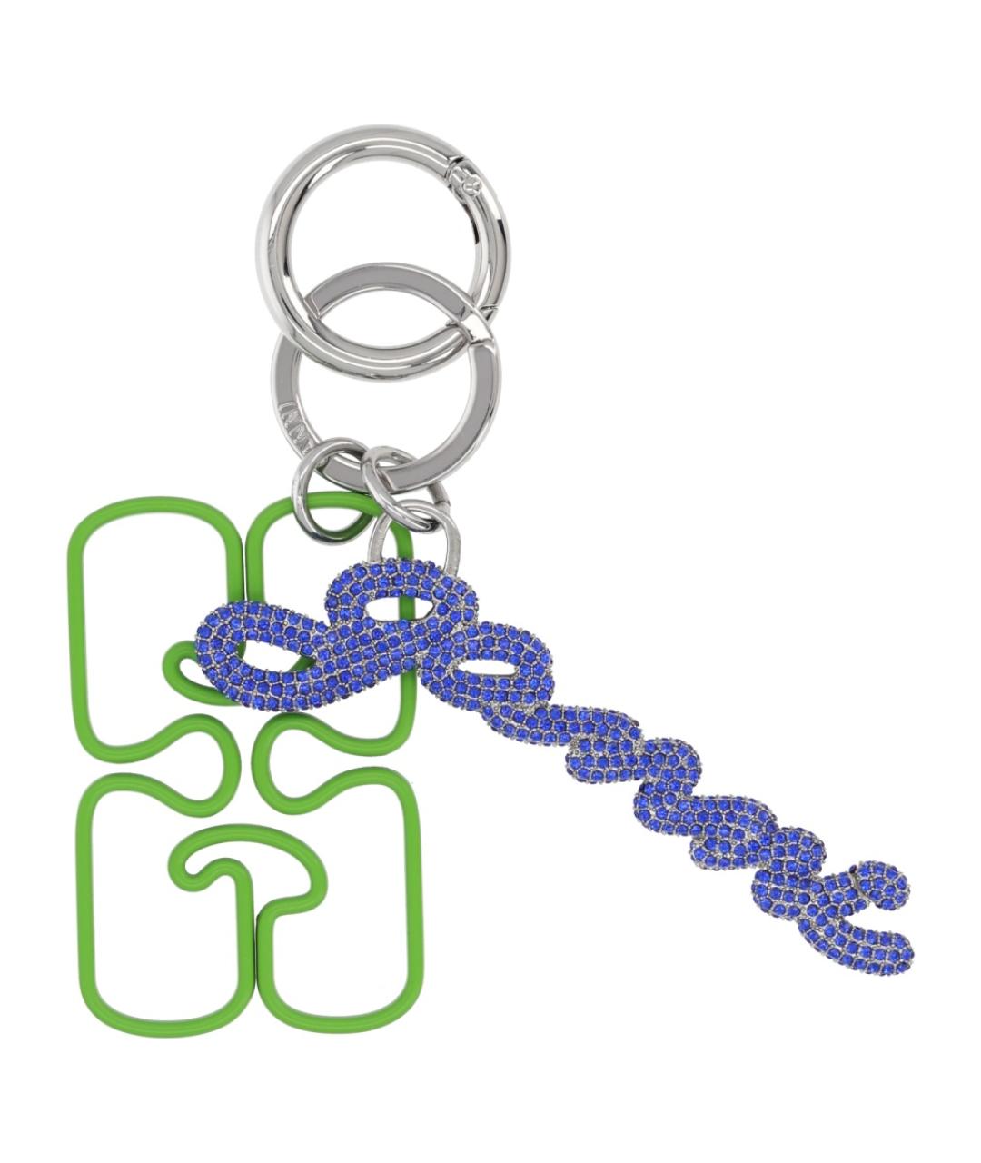 GANNI Зеленая ключница, фото 1