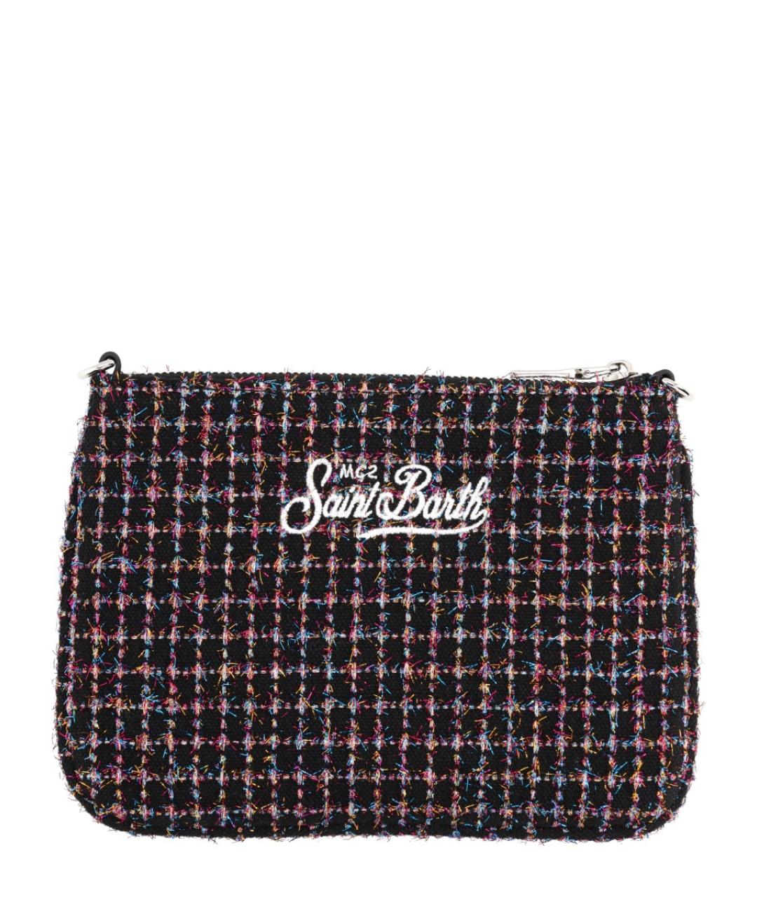 MC2 SAINT BARTH Черная синтетическая сумка через плечо, фото 2