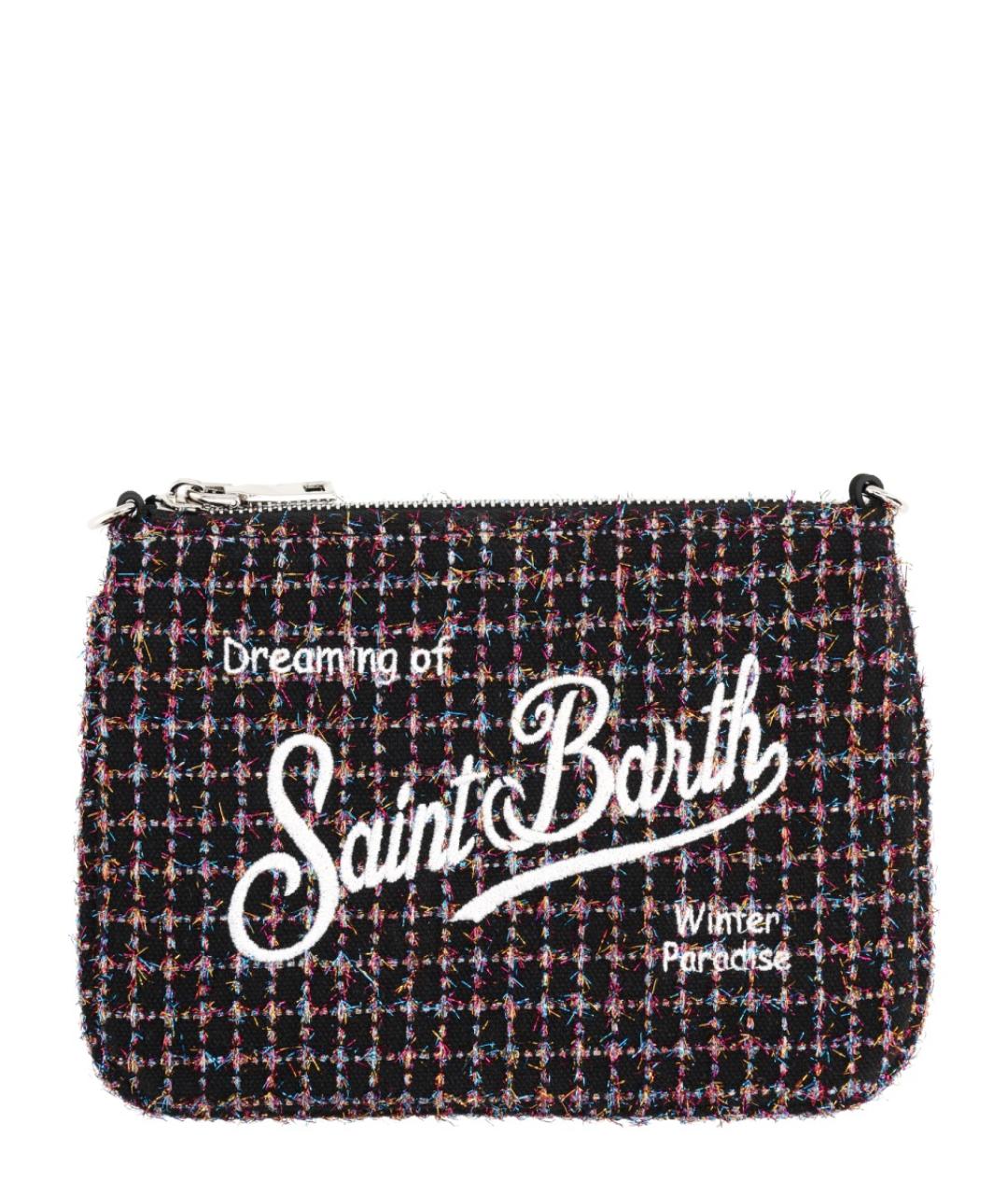 MC2 SAINT BARTH Черная синтетическая сумка через плечо, фото 1