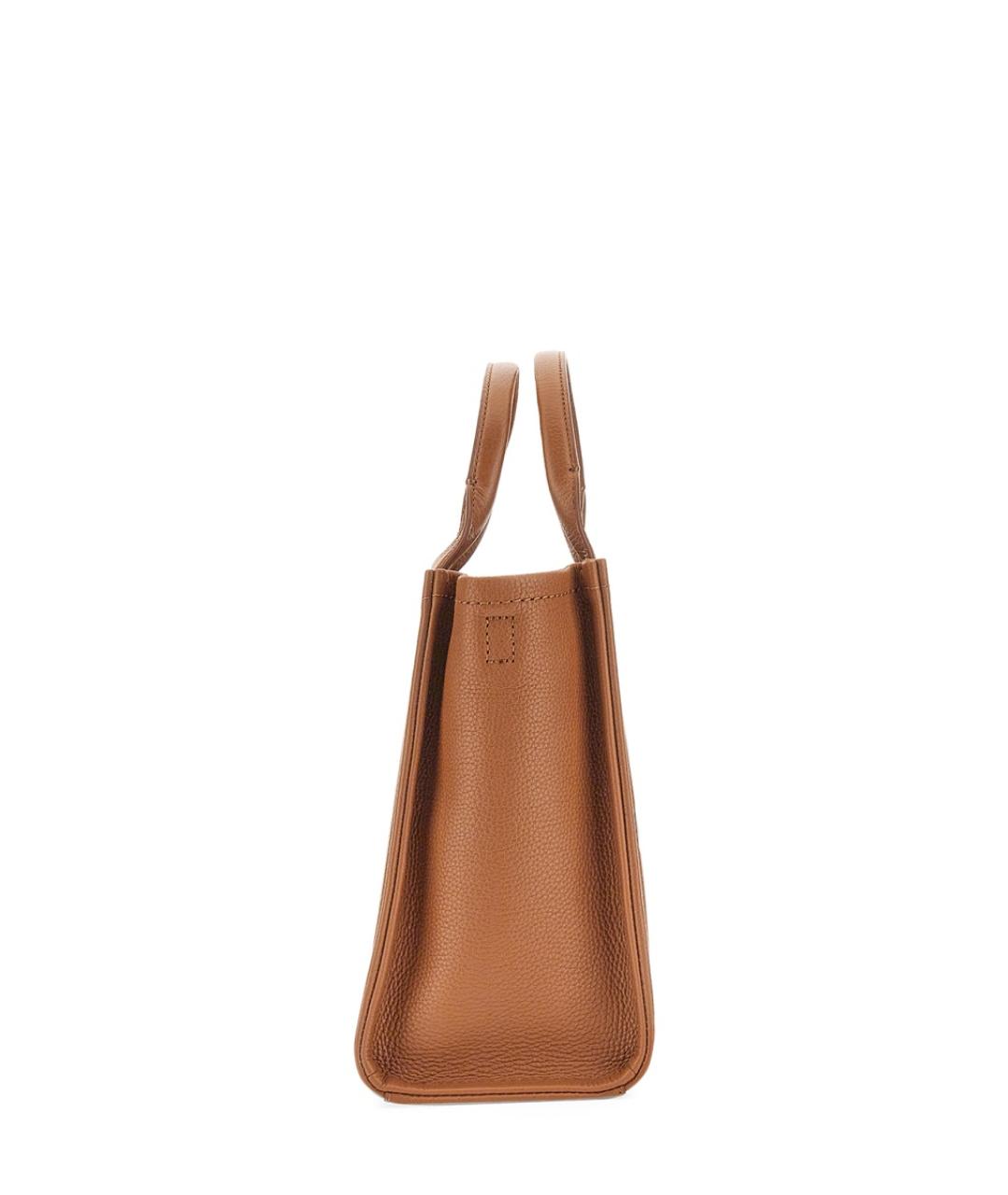 MARC JACOBS Коричневая кожаная сумка тоут, фото 5