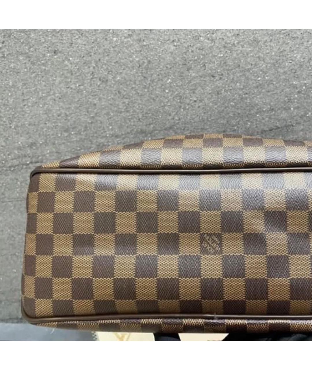 LOUIS VUITTON Коричневая сумка тоут, фото 4