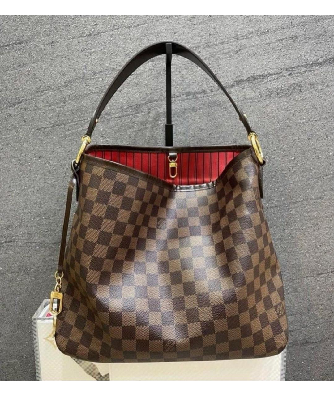 LOUIS VUITTON Коричневая сумка тоут, фото 2