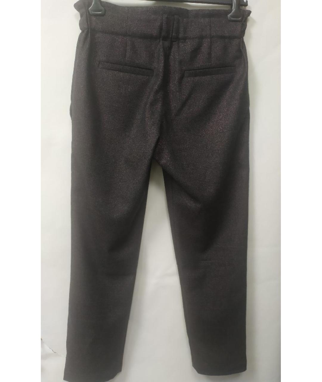 BRUNELLO CUCINELLI Серые шерстяные брюки узкие, фото 2