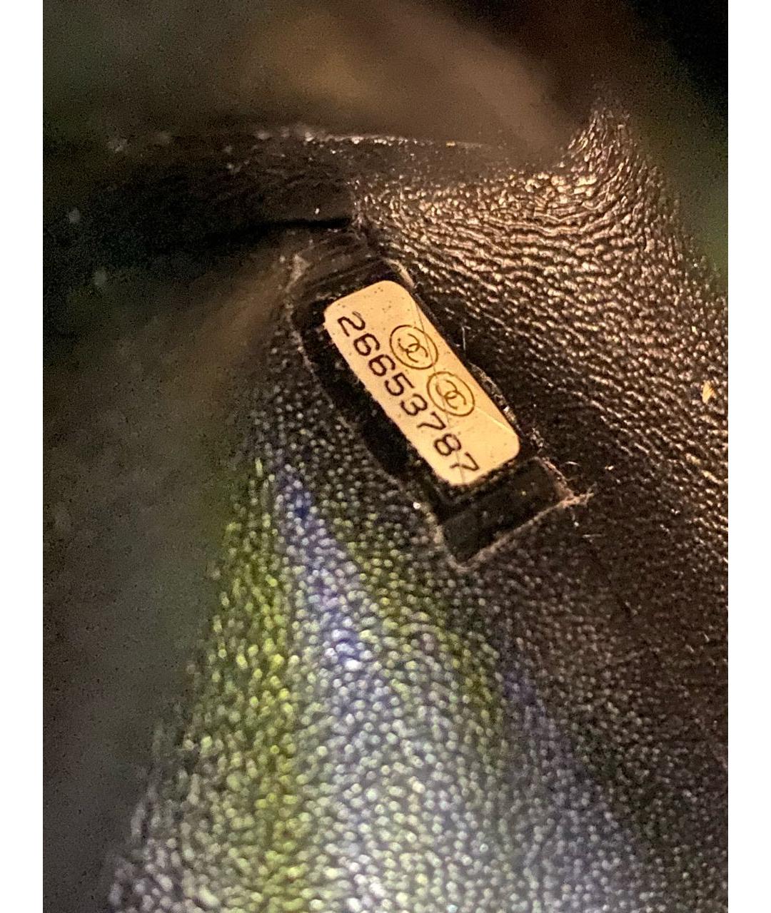 CHANEL Черная кожаная поясная сумка, фото 8