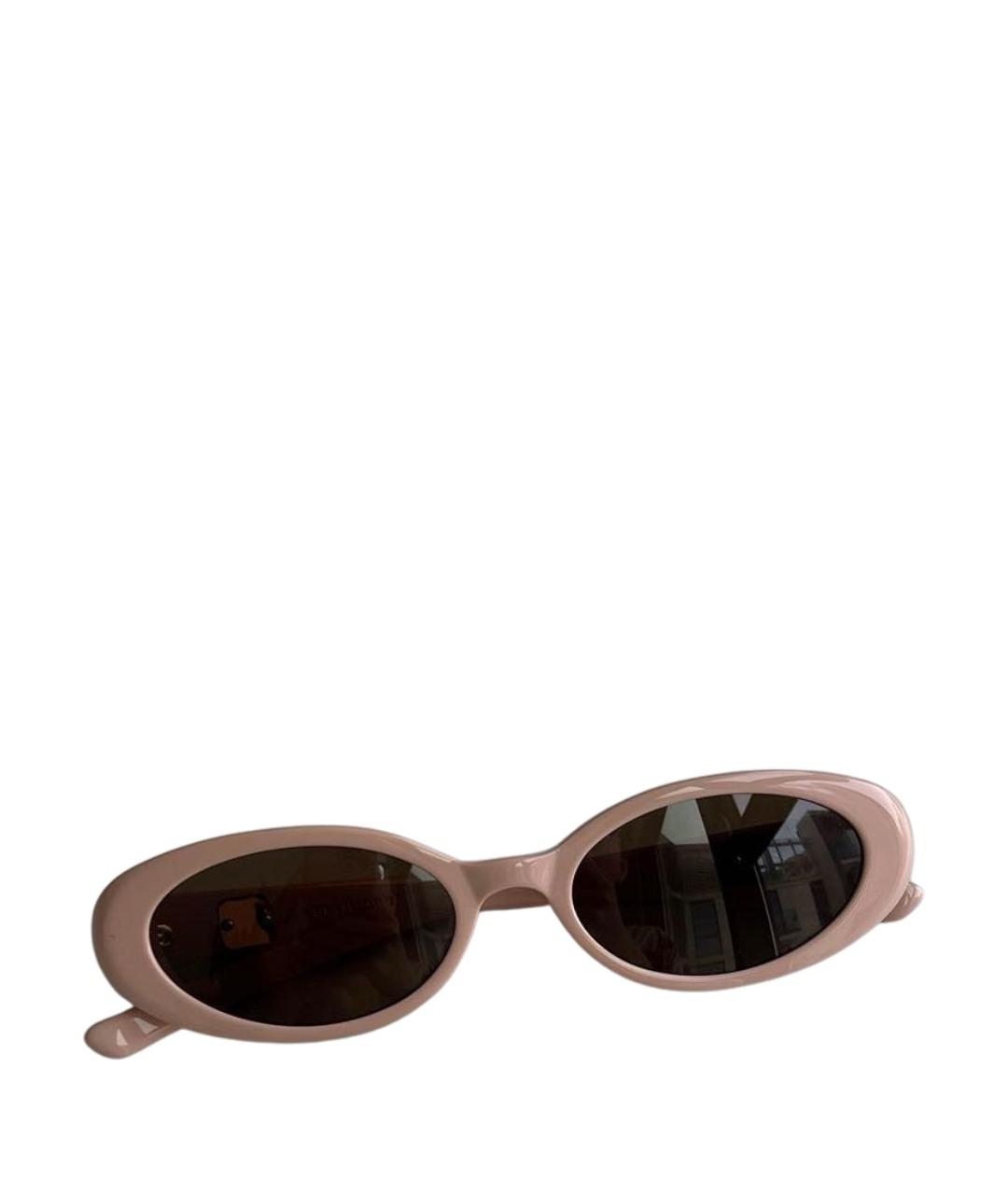 GENTLE MONSTER Розовые пластиковые солнцезащитные очки, фото 7