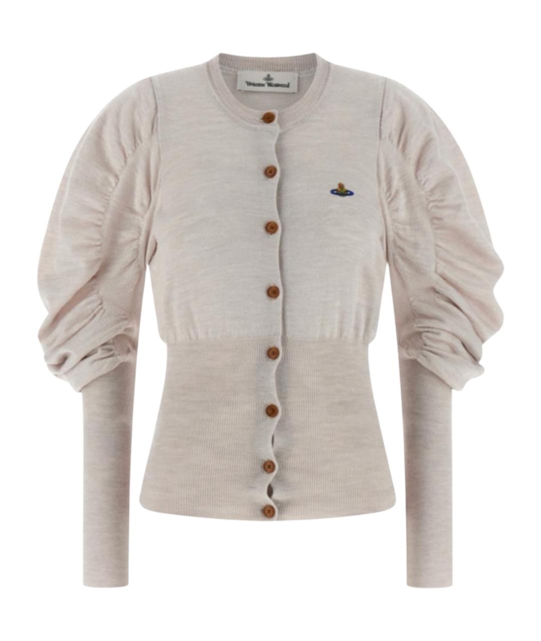 VIVIENNE WESTWOOD Серый шерстяной джемпер / свитер, фото 1