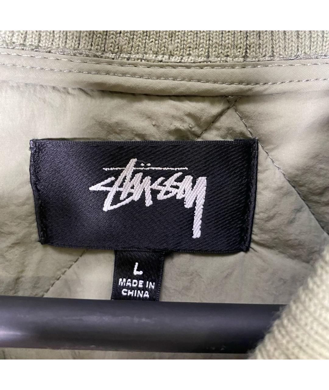 STUSSY Хаки полиэстеровая куртка, фото 8