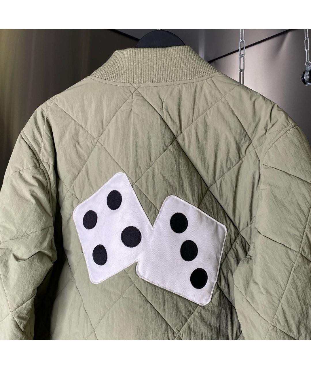 STUSSY Хаки полиэстеровая куртка, фото 4