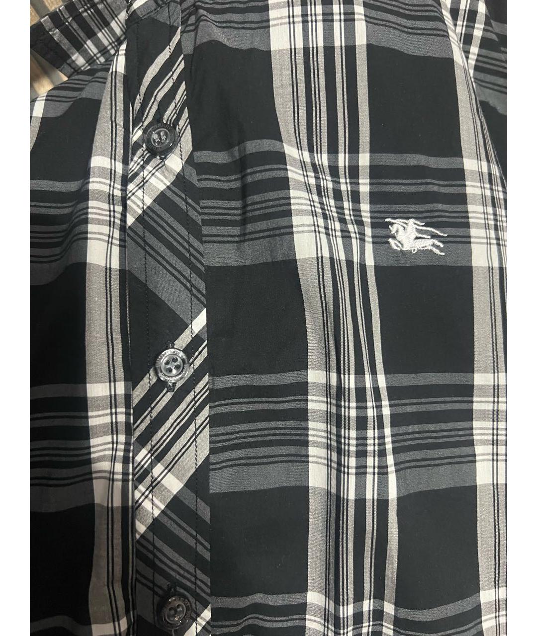 BURBERRY Мульти хлопковая кэжуал рубашка, фото 4