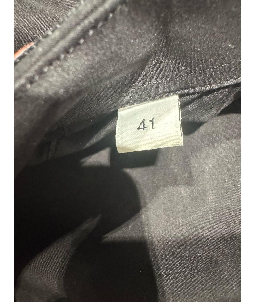 GIVENCHY Черная хлопковая кэжуал рубашка, фото 4