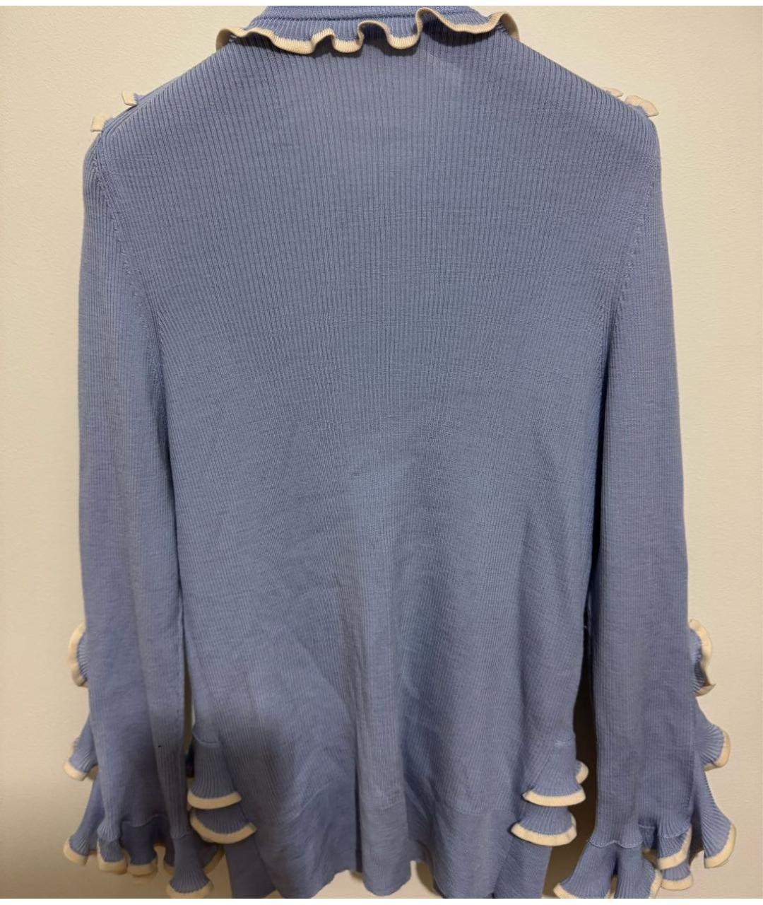 ALEXANDER MCQUEEN Голубой кардиган, фото 2