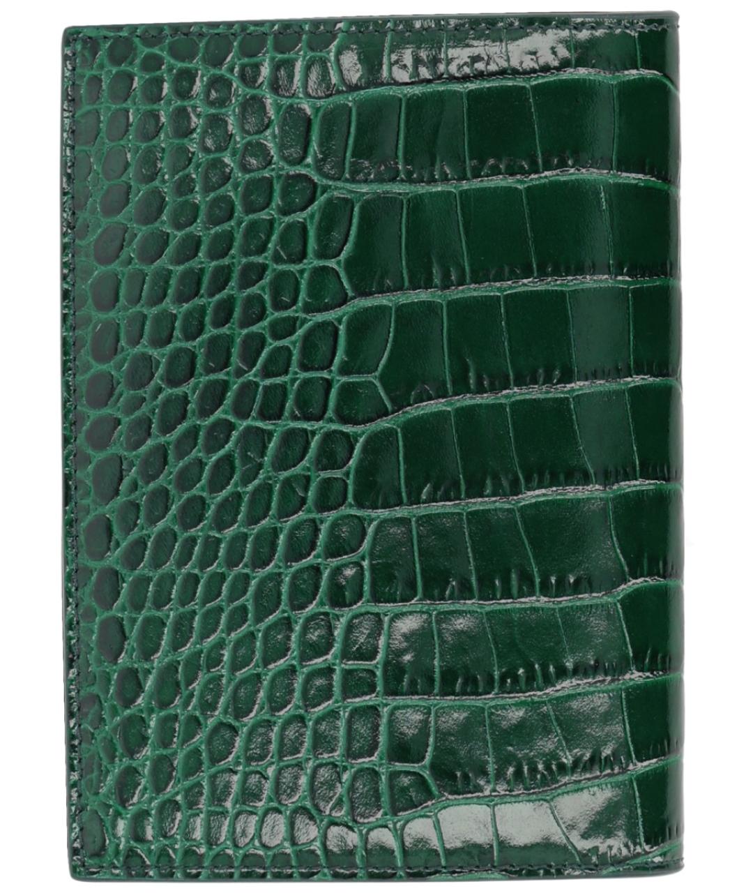 TOM FORD Зеленый кожаный кошелек, фото 2