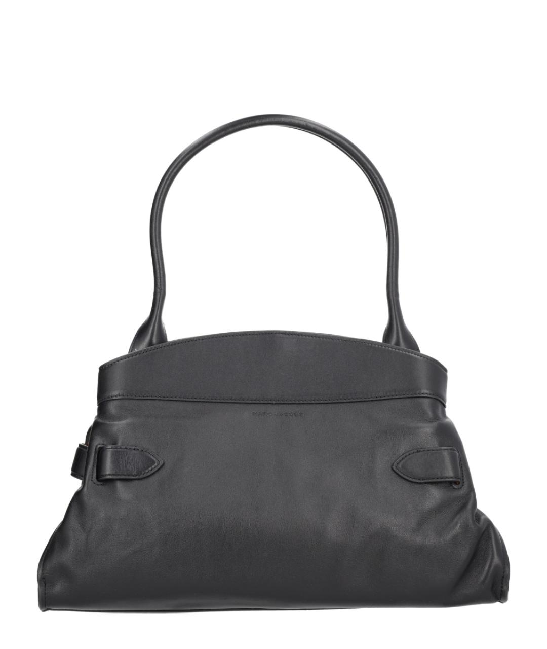 MARC JACOBS Черная кожаная сумка тоут, фото 2
