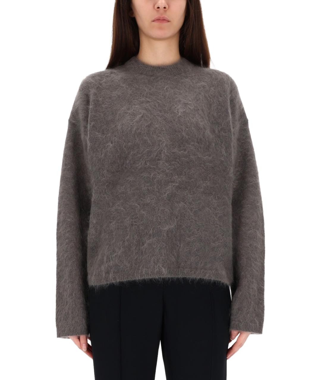 THE GARMENT Серый шерстяной джемпер / свитер, фото 4