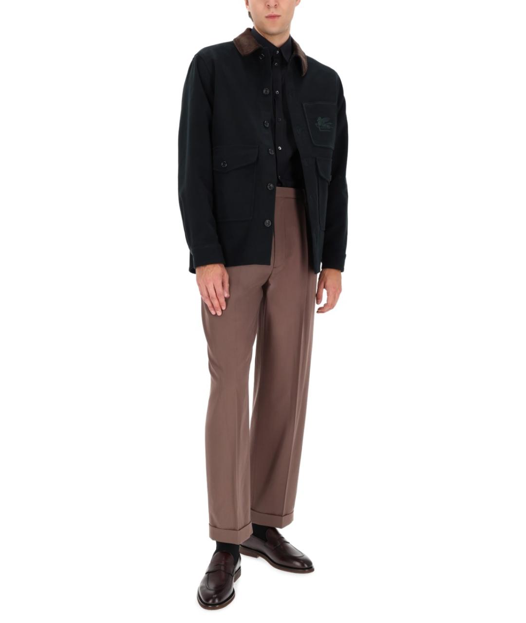 ETRO Зеленая хлопковая куртка, фото 2