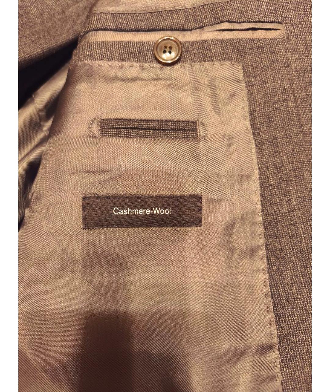 HUGO BOSS Серый классический костюм, фото 5