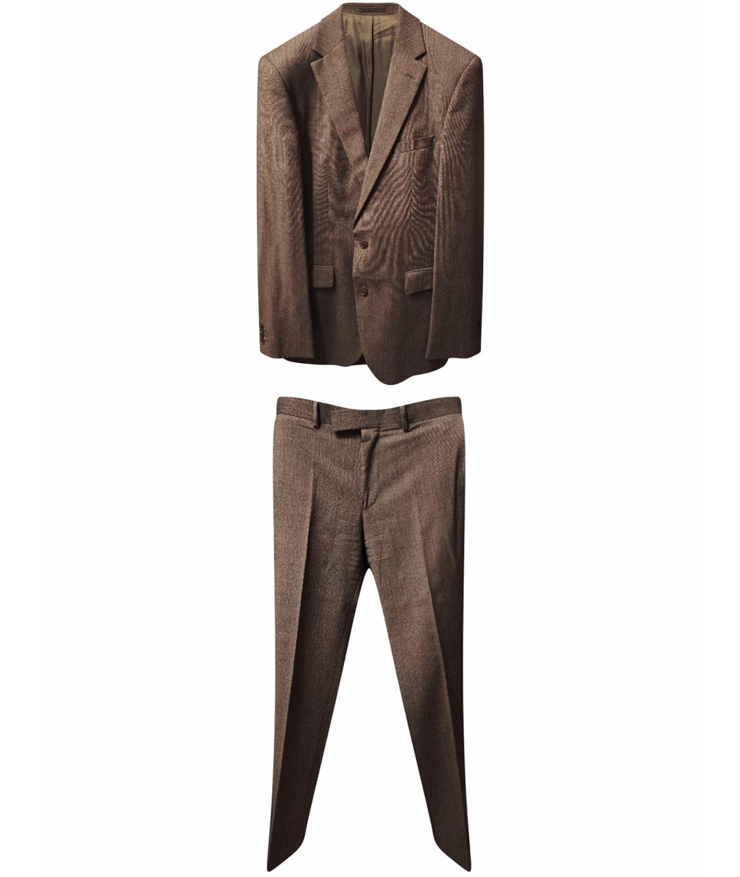 HUGO BOSS Серый классический костюм, фото 1