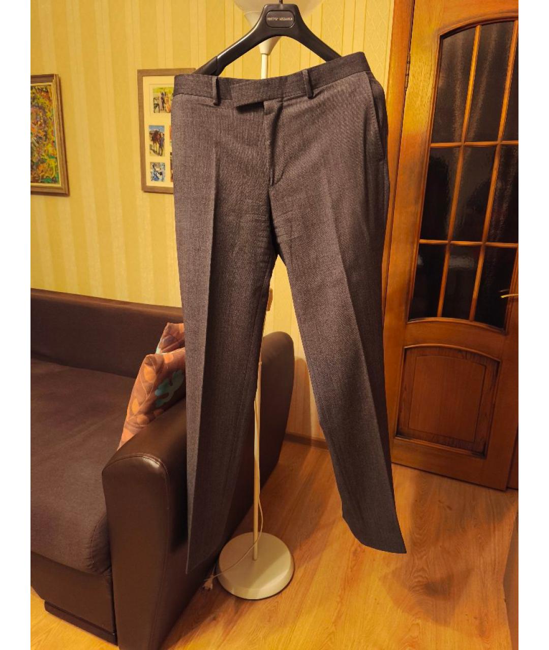 HUGO BOSS Серый классический костюм, фото 2