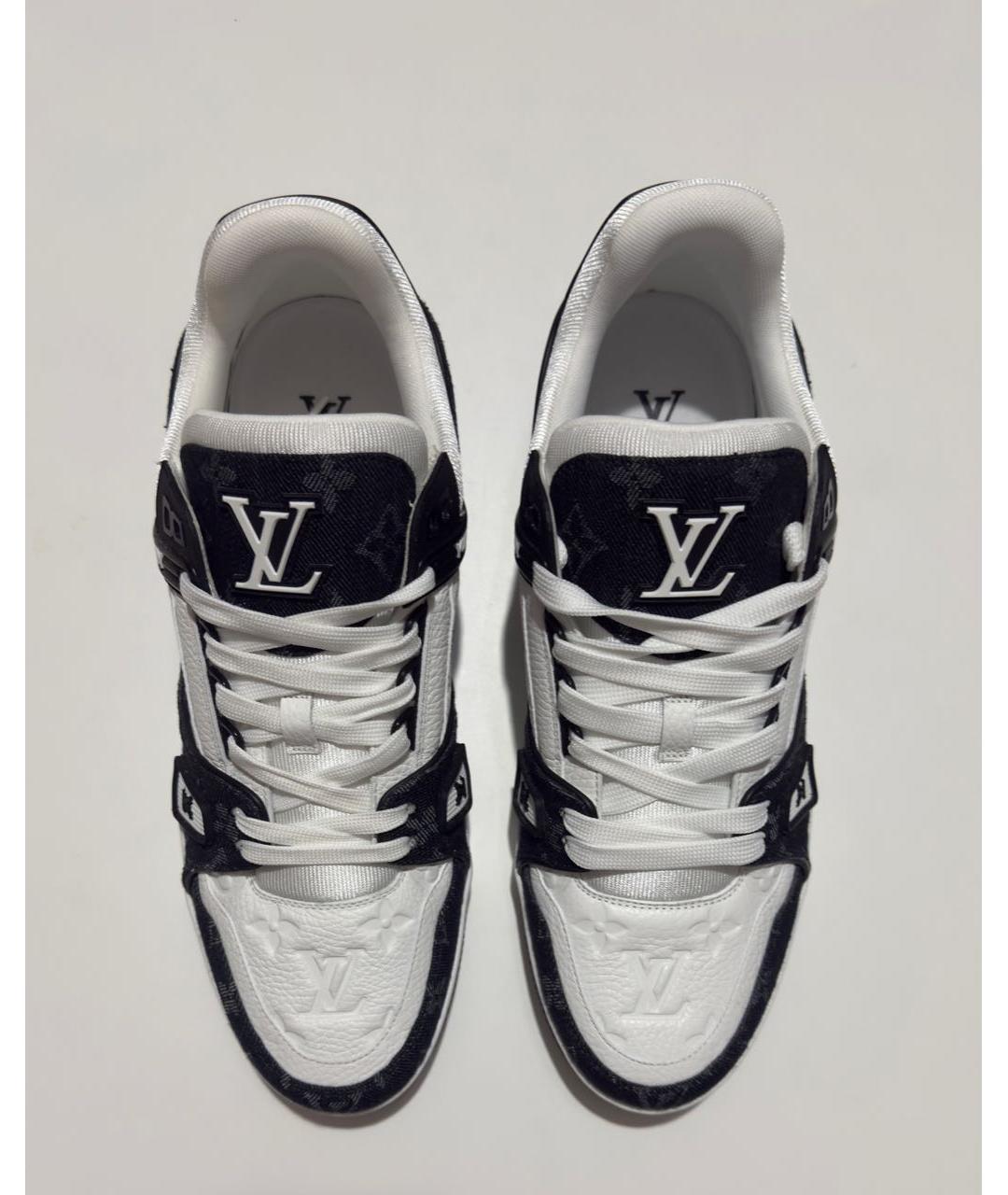 LOUIS VUITTON Мульти кожаные низкие кроссовки / кеды, фото 2