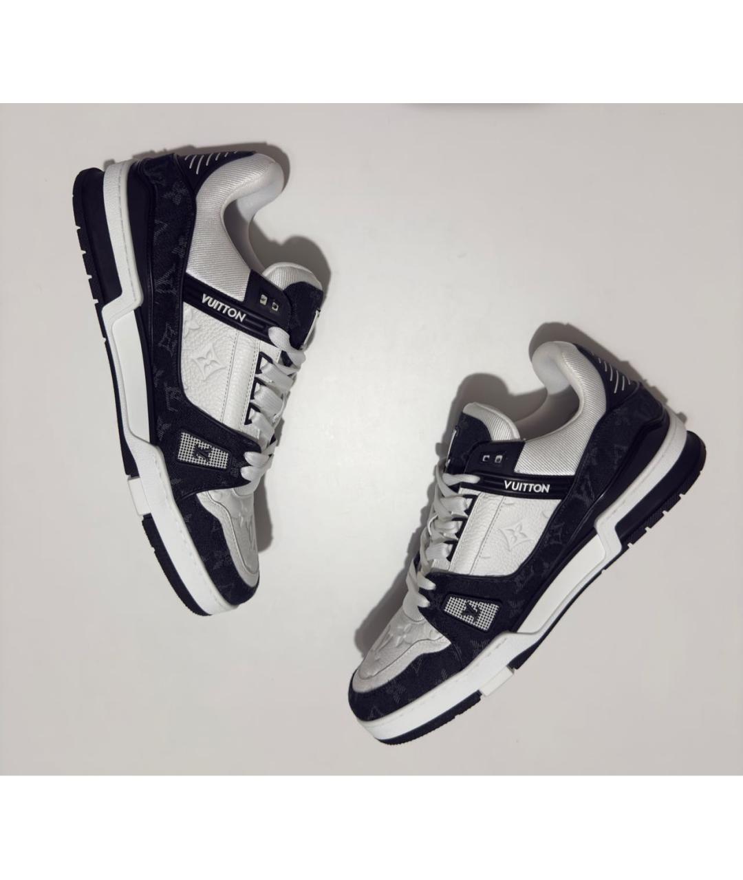 LOUIS VUITTON Мульти кожаные низкие кроссовки / кеды, фото 3