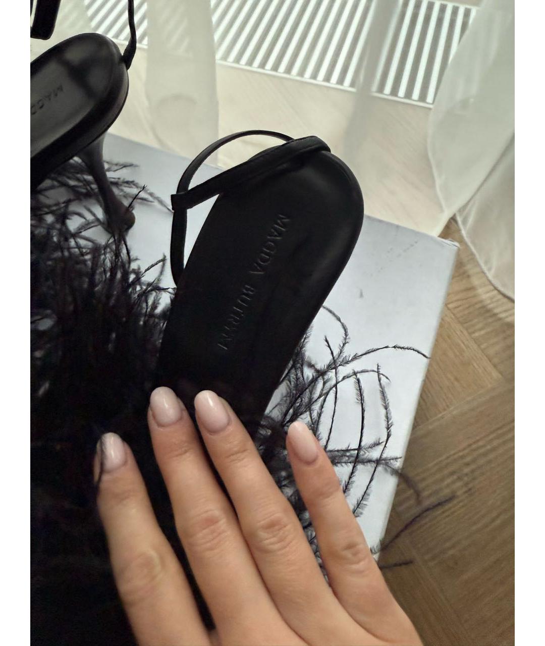 MAGDA BUTRYM Черные босоножки, фото 5